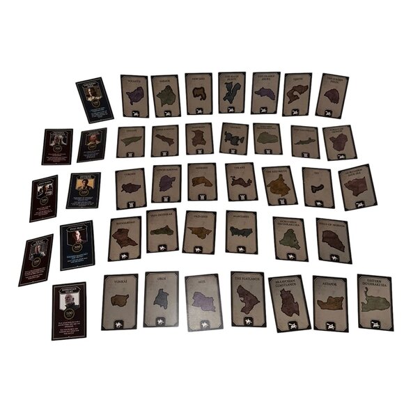 New Open Hasbro Risk Game of Thrones Board Game Set of Cards Replacement Parts - Picture 3 of 7